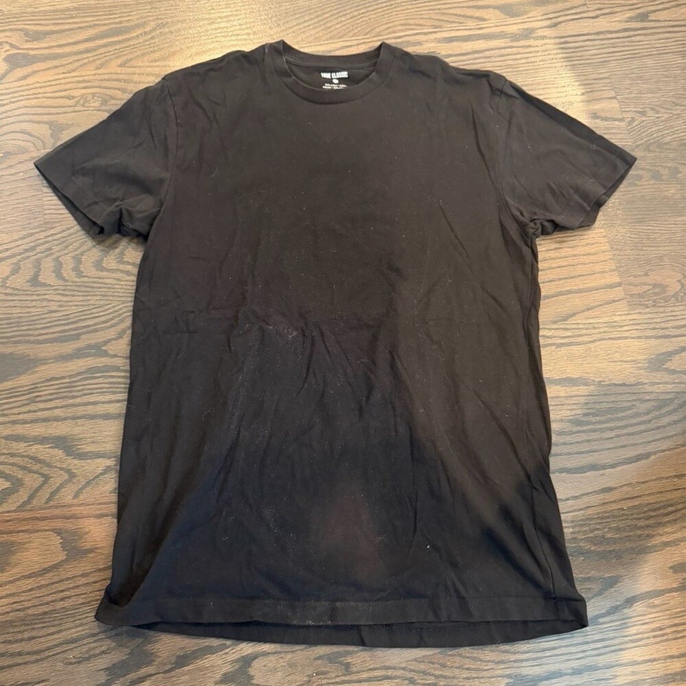True Classic T-Shirt Men's Size S Black Crew Neck Short Sleeve Basic